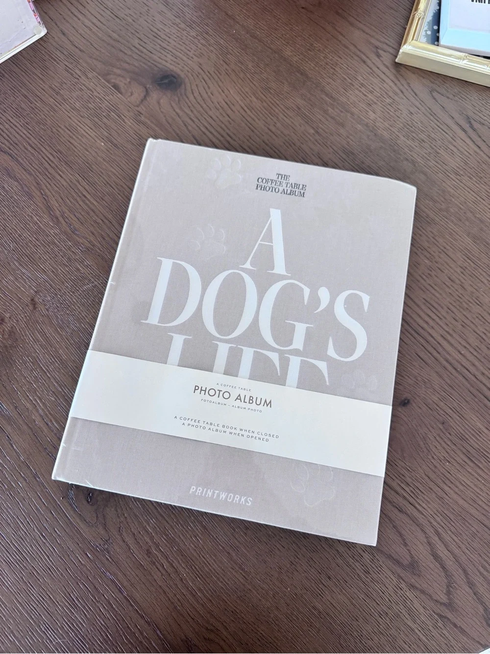 NWT Printworks A Dog’s Life Coffee Table Album Book